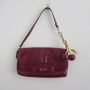 🍒 Coach Wine Red Mini Bag 🍒